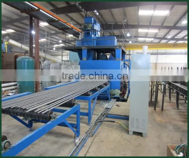 Q69 series roller conveyor shot blasting machine