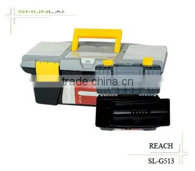 CE Certificate Sturdy Plastic Tool Boxes,Plastic Storage Boxes For Screws,Mechanical Toolbox SL-G513
