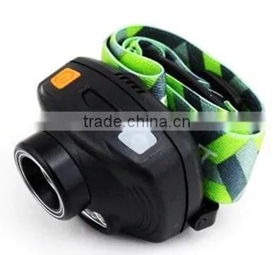 high power 3w led aluminium headlamps with sensor
