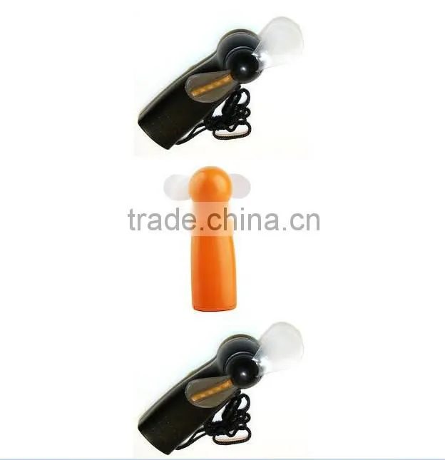 PromotiLED Fan Message Editable Mini Fan Electrical / Electric Fan With Led Lights