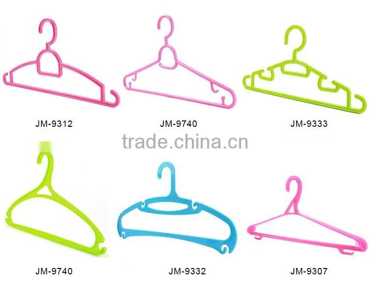 blue dress hanger,plastic clothes hanger