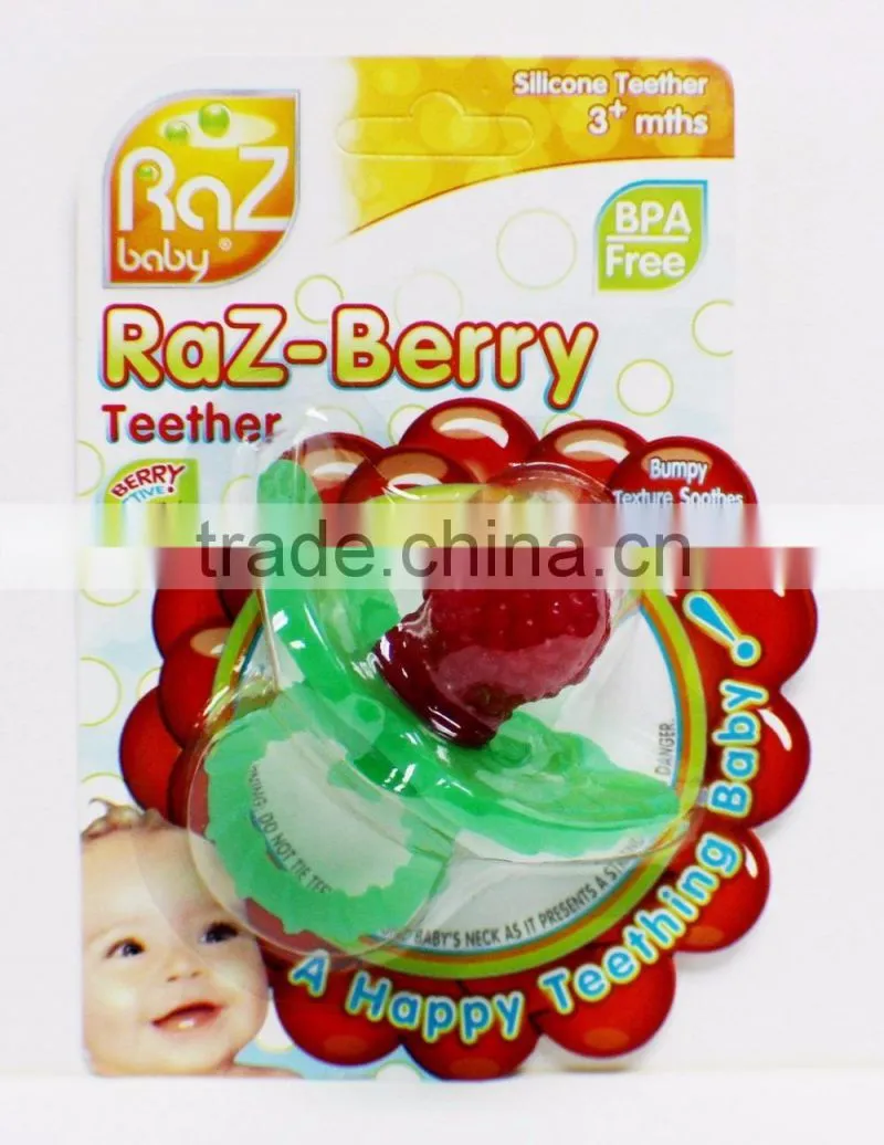 2015 new baby products funny siliocne baby teether bpa free