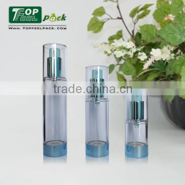 15ml 30ml 50ml AS material airless cosmetic lotion bottle