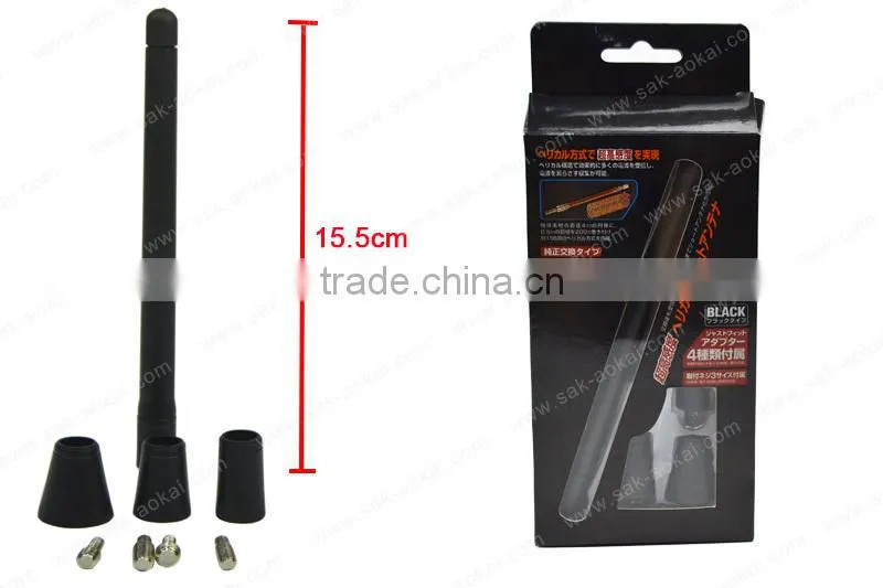 Colorful ABS High Powerful Car Antenna with Screws adapters