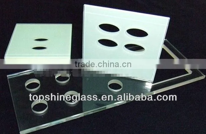 switch panel glass supplier with AS/NZS2208:1996,BS6206,EN12150