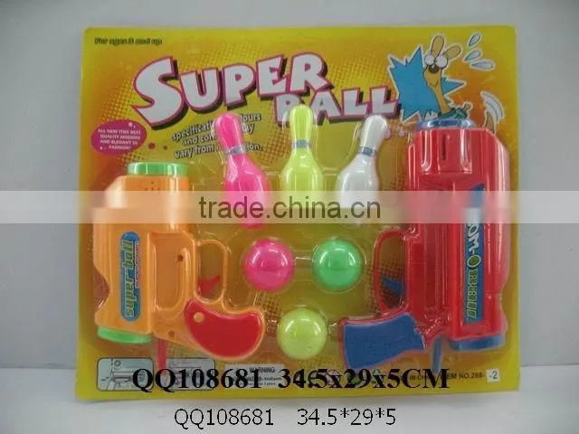 popular bowling ball for kid,sport toy blowing ball set