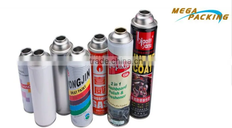 Hot sale spray paint cans for car care products,empty can tin container for car paint
