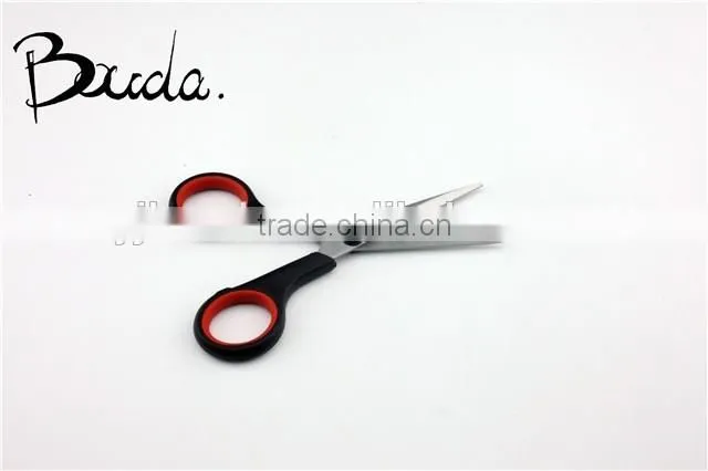 Soft handle with rubber inside office scissors with good quality BD-S1614