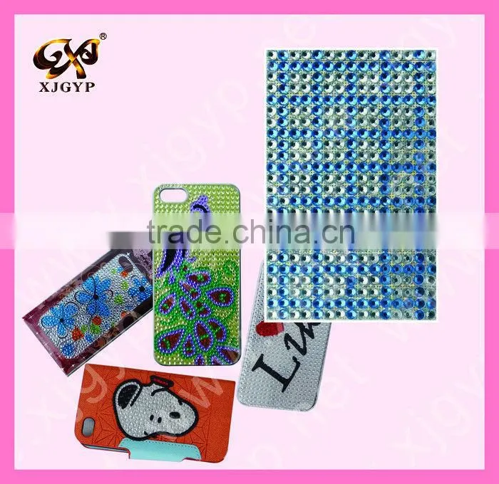 Diamond crystal rhinestones decal for mobile phone DECAL7025