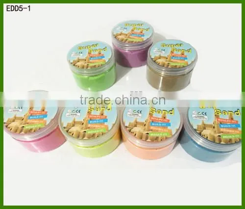 2015 DIY colorful sand, dynamic sand the moon sand for kids