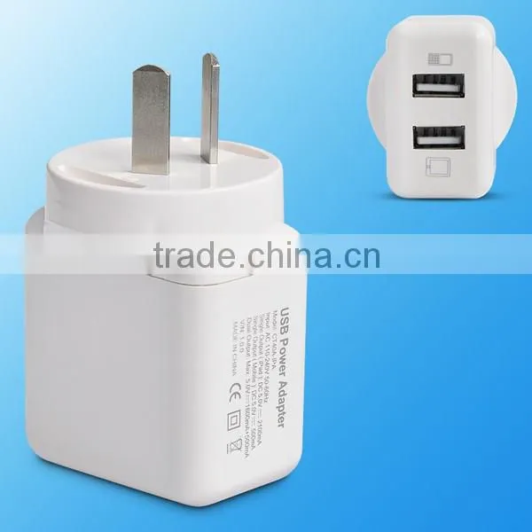 Phone accessories dual usb car charger with cables Manufacture in China