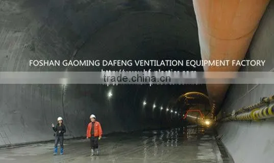 Coal mine positive pressure ventilation air vent duct