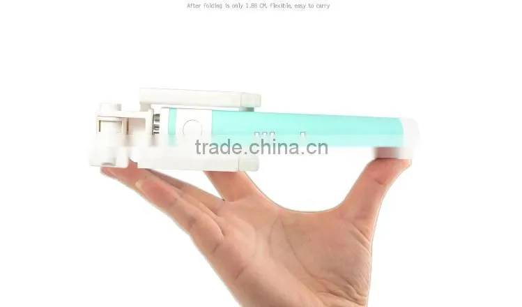 2015 Selfie Stick Extendable Monopod Selfie-Stick With Shutter Button