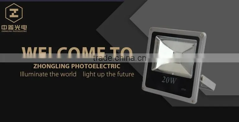 IP65/66 Integrated COB rgb christmas led flood light