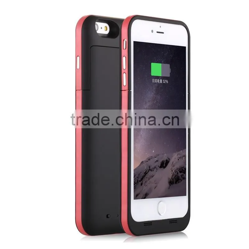 6800mah Mobile battery case for iphone 6s plus Mobile charger case power case