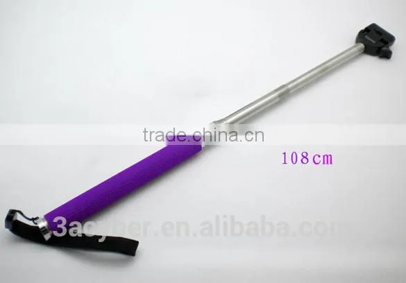 Camera Monopod Extendable Hand Held DV Camcorder Video Holder Self Photo