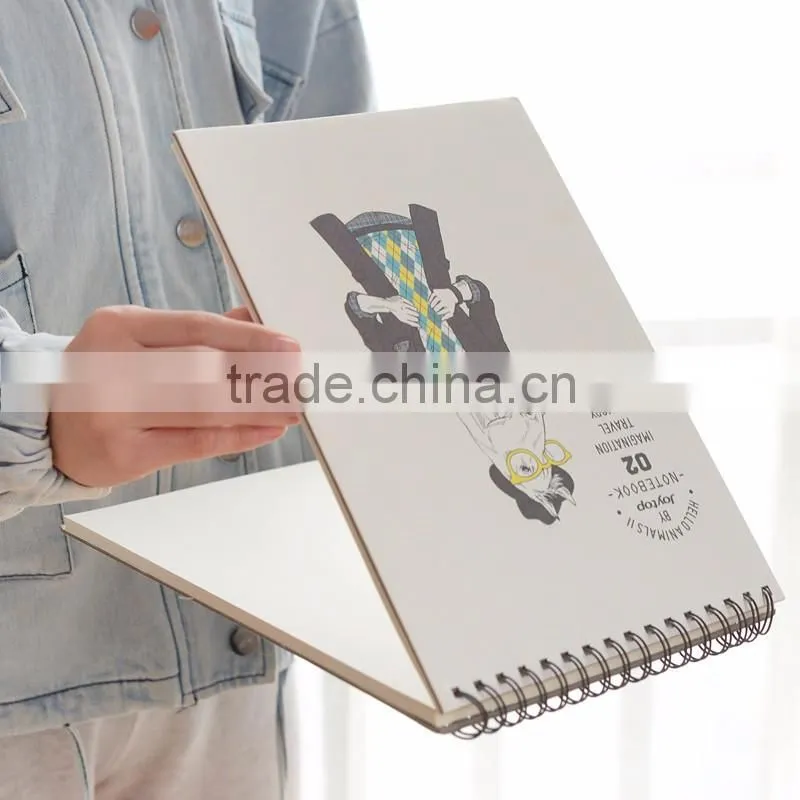 Kraft paper notebook A4 spiral notebook