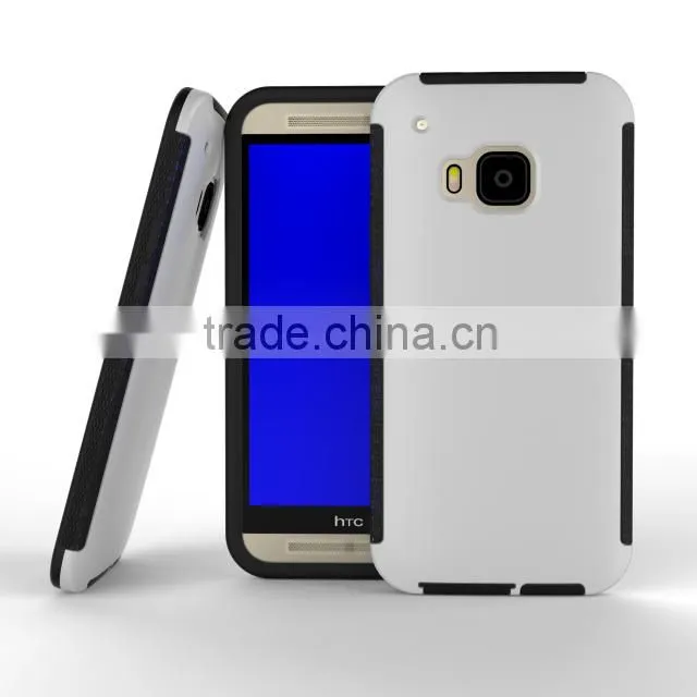 Shenzhen factory direct sale mobile accessories 2 in 1 tpu pc phone case for HTC M9