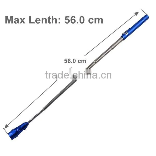 Topcom Mini LED Aluminium Alloy Flexible Magnet Flashlight