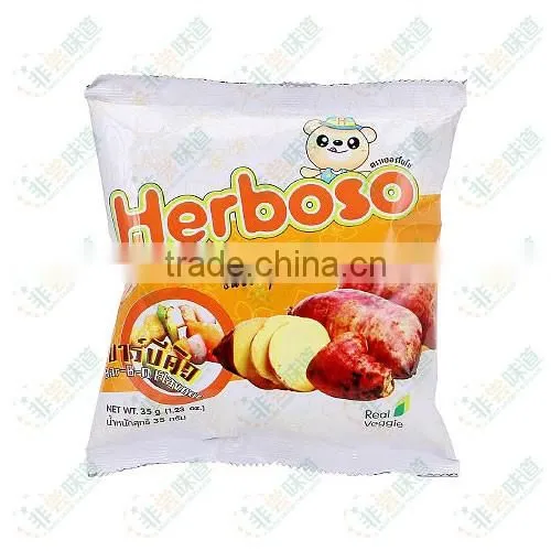 mixed fruit chips snack packing machine