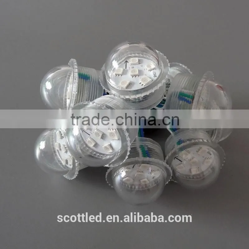 round digital 35mm 6pcs party dots led lights - ic ucs1903