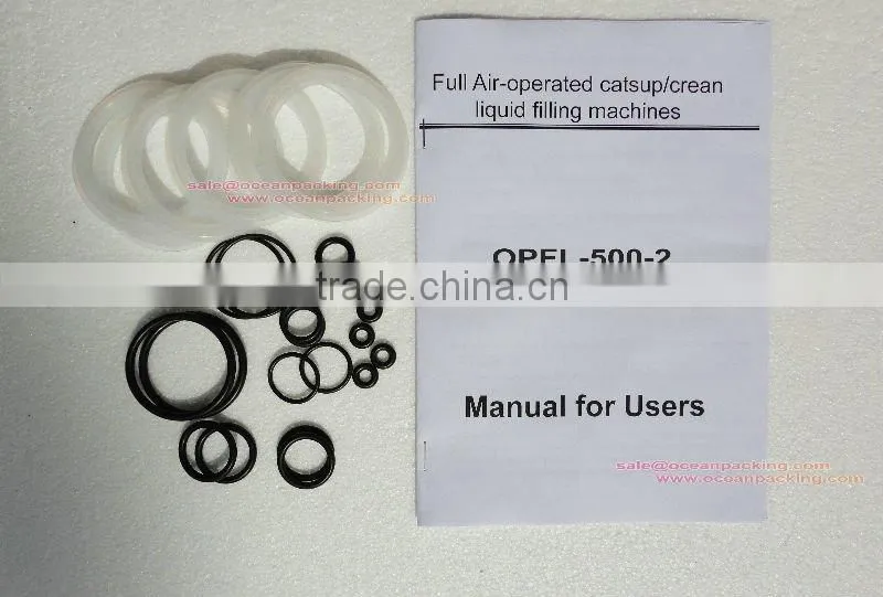full pneumatic liuqid packing machine with 2 heads
