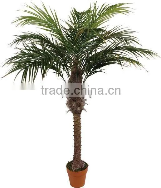 artificial phoenix palm tree in group for project decor