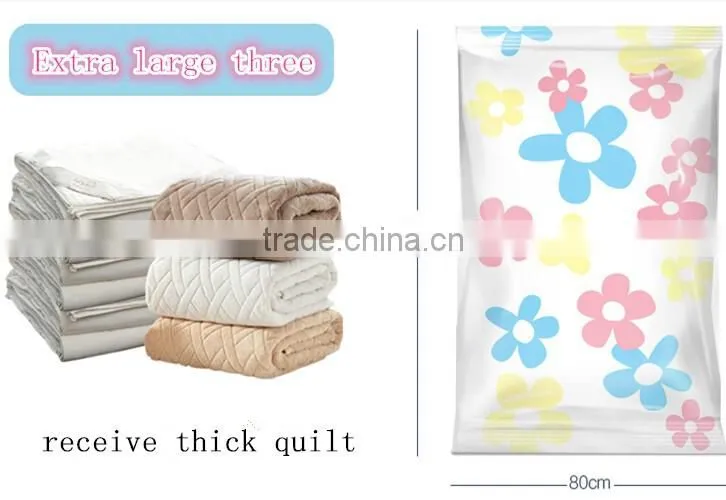 Design and color is universal to receive vacuum compression bag