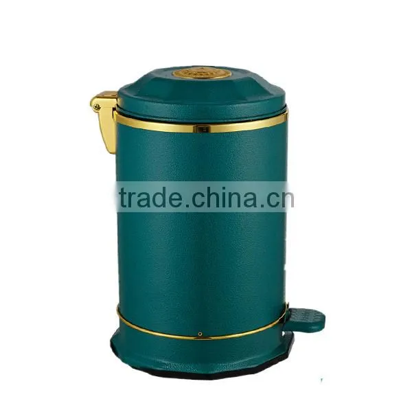 10L purple trash cans