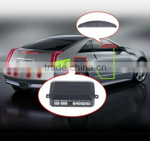 Car accessories Visible LED display rear parking sensor with 0.3~0.5 detection