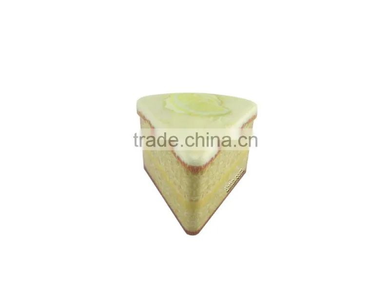 triangle tin, triangular box, metal triangular box
