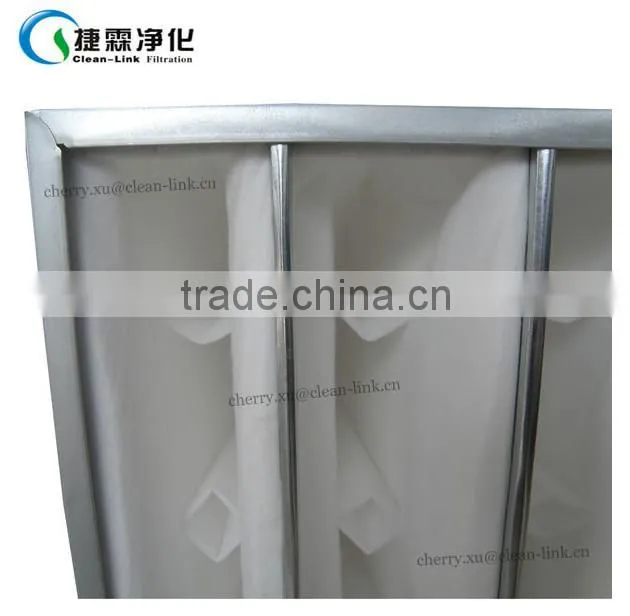 Clean-Link hot melt filter bag and Pocket filter