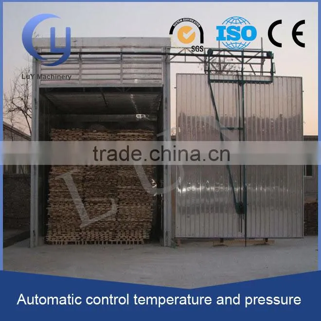 container style steam drying 10cbm wood pallet drying kilns