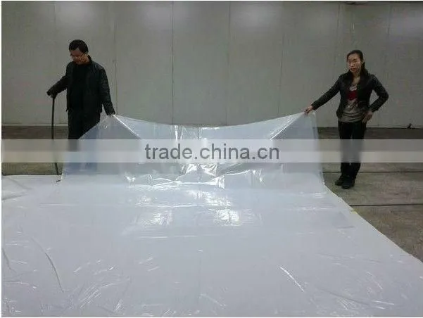 big size high transparent plastic packaging
