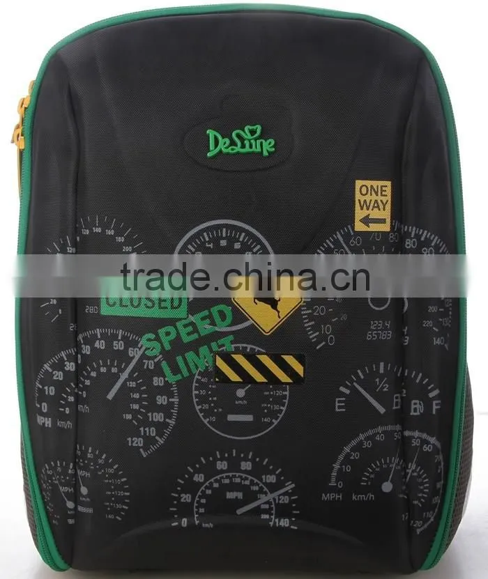 Football print boys school bags for kids EVA school backpack