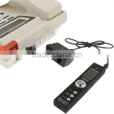 Support Telephone Recording Monitor Digital Voice Recorder with MP3 Player Function