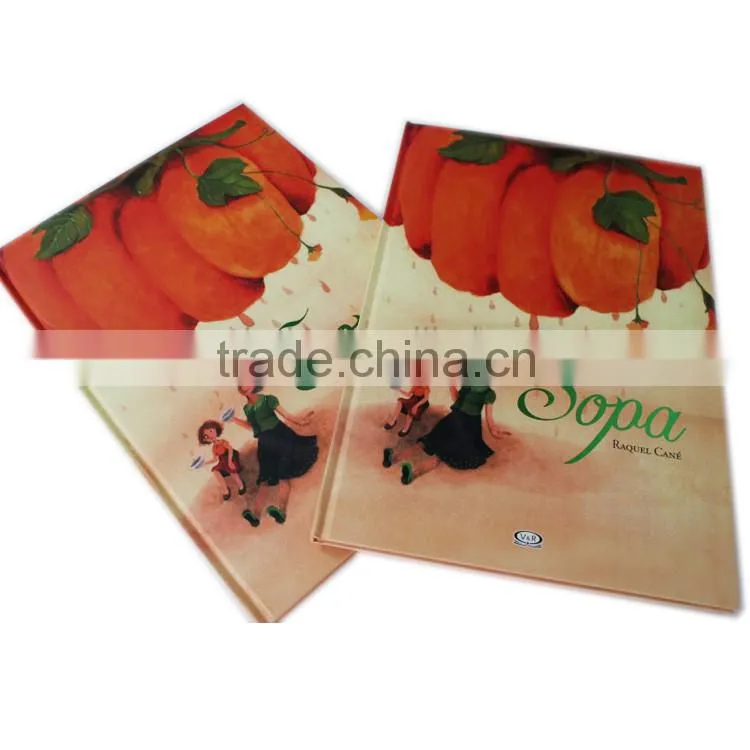 Hardcover book printing custom children book kid's book printing