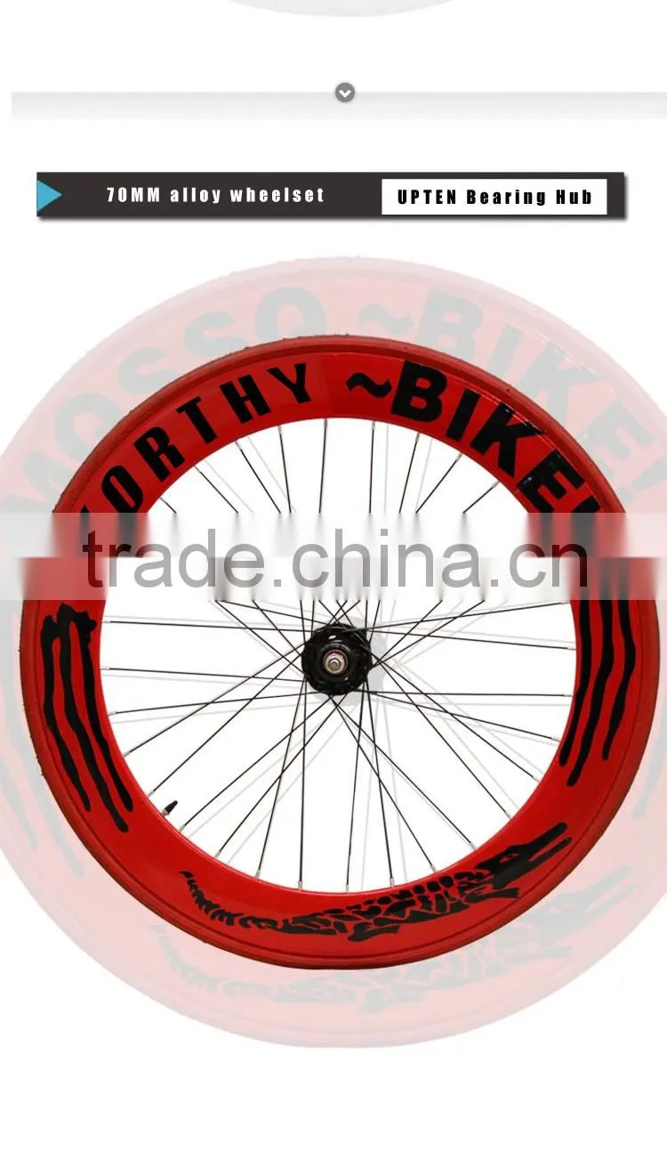 WORTHY fixie bike wheelset, fixie wheels, bike wheels with OEM service