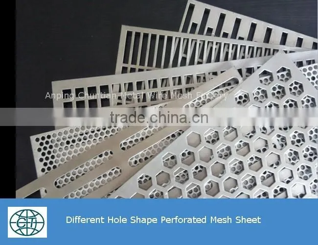 Hot Dipped Galvanized Perforated Metal Screen For Stairs