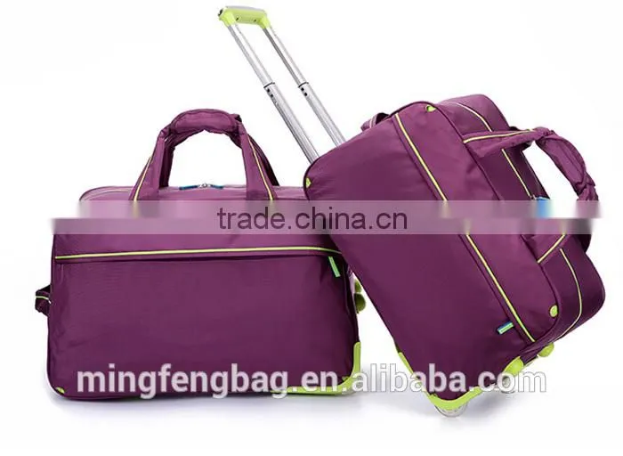 Custom New Multifunction Tote Travel Trolley Bag for Men