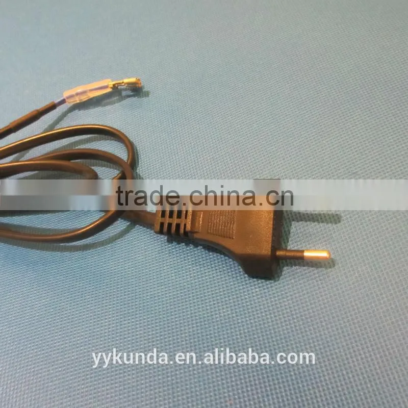 NF Approval cord sets for home appliance France 2 pins