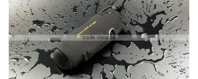 Hot sale military holster Wetsuit material Flashlight Pouch belt holster for 26650 18650