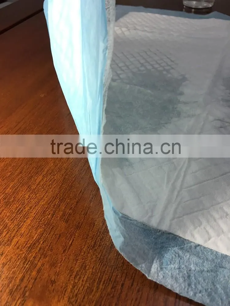 Hospital bed sheet, incontinent pad, disposable nonwoven bed sheet