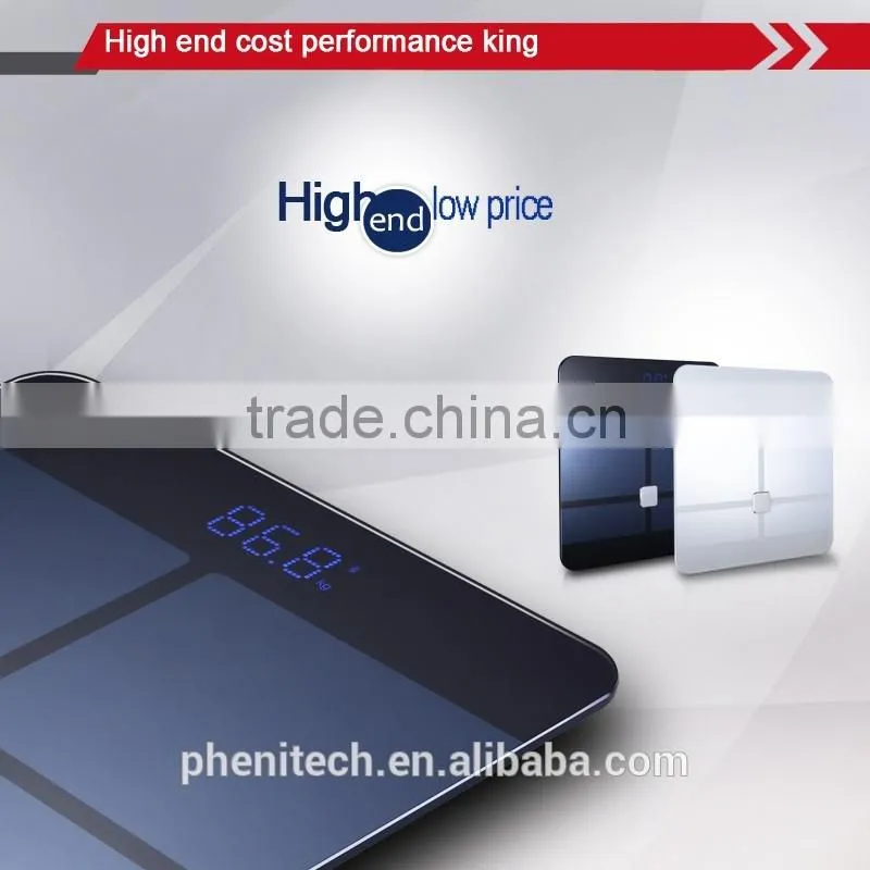 180kgs / 400lbs Bluetooth Body Fat Accurate Weighing Scale FS - 528B