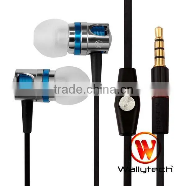 Wallytech Earphone With Mic and Remote