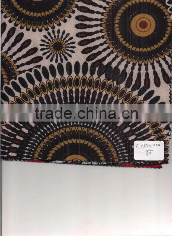 Poly Knitting Printed Fabric Stock:G-A13070104 5#