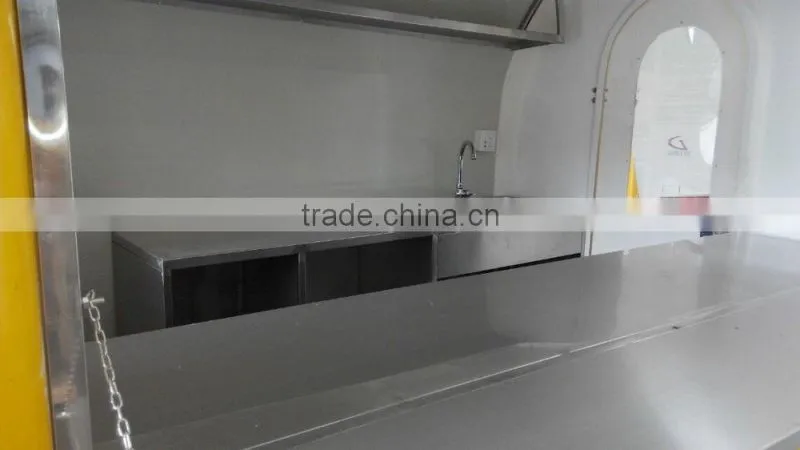 Fashionable factory price Mobile Food Vending Cart/Mobile Food Trailer/Vending Booths for sale supplier in Guangzhou