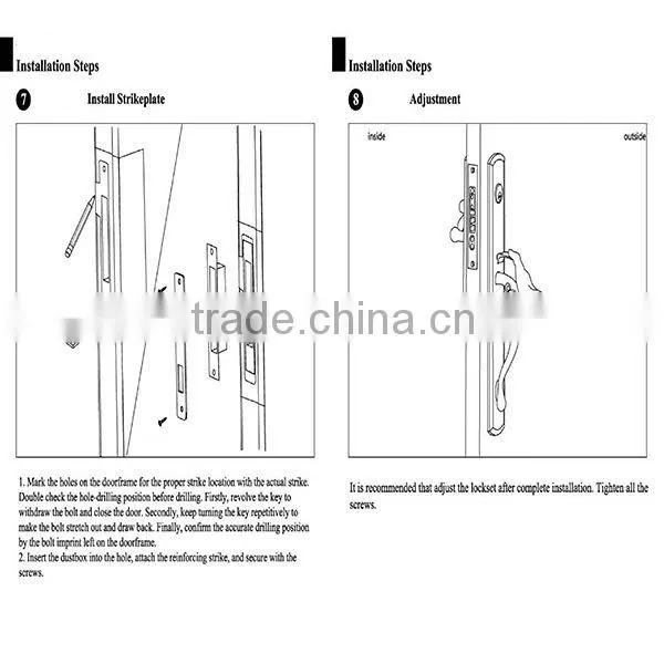 good quality Brass KB fireplace door handles