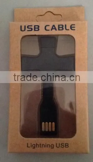 Gift Design Portable Sync Data Micro USB Multi Charger Data Cable 2 in 1 Keychain USB Cable