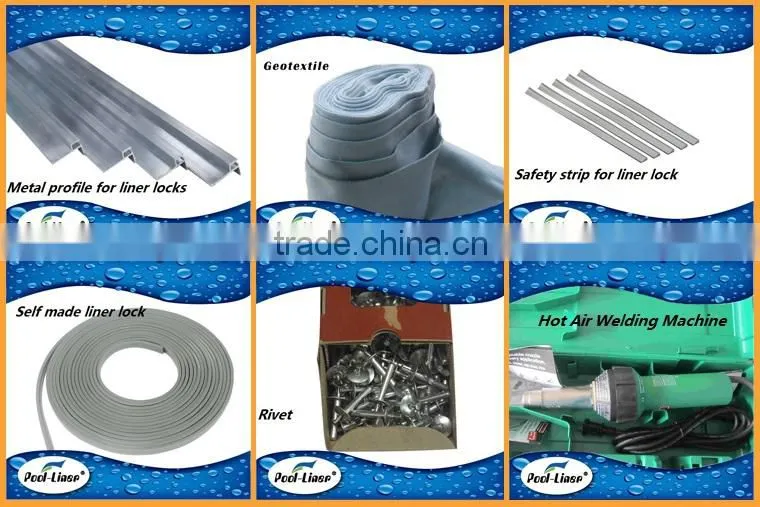 Wholesales sales factory made anti-aging swimming pool liner